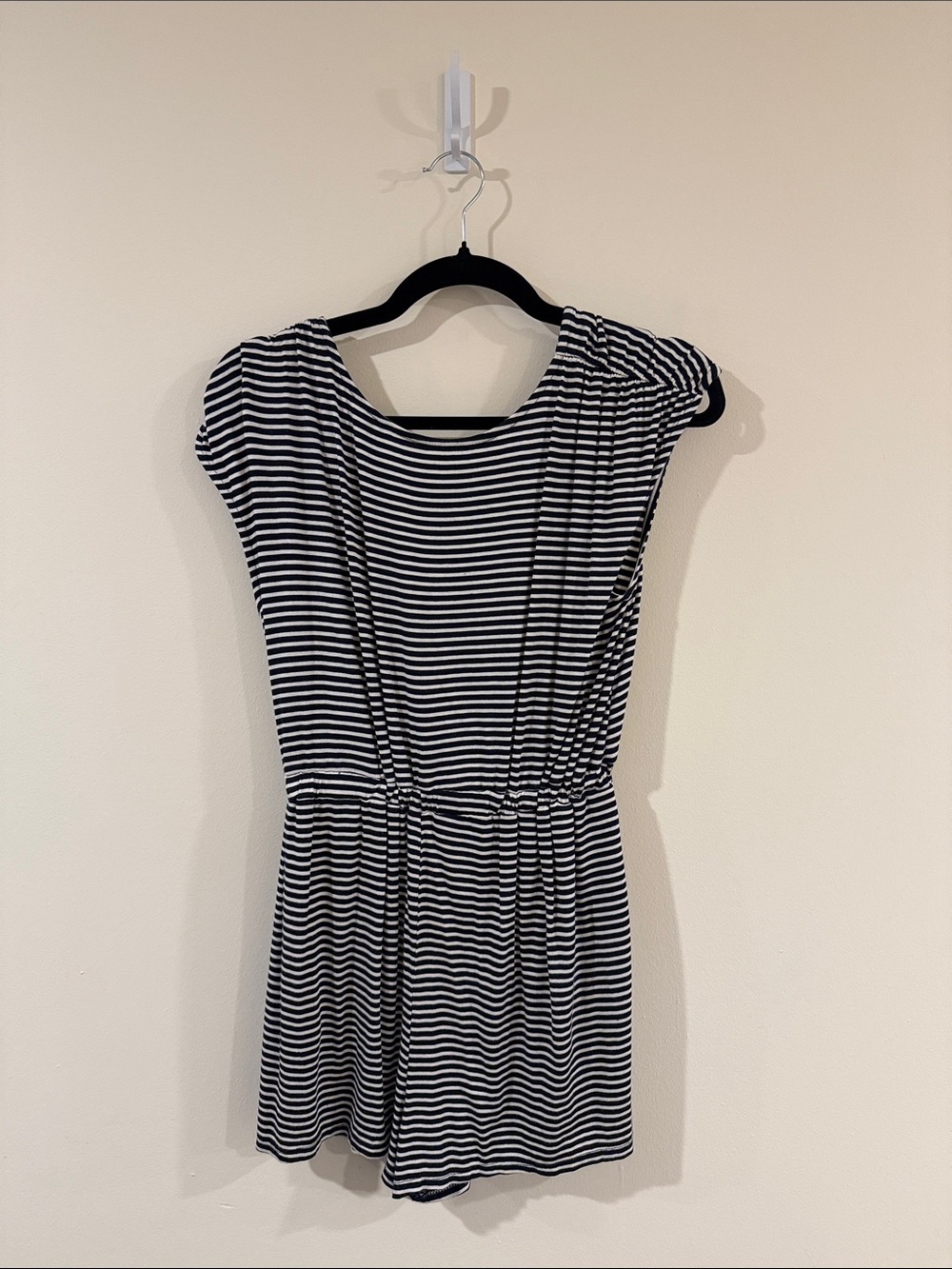 Urban Outfitters Black and White Striped Romper